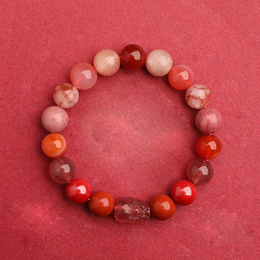 五行貔貅火属性手串-中号